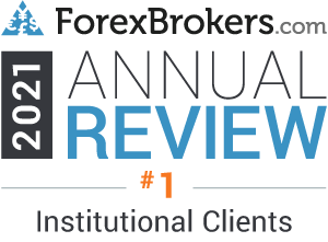 ForexBrokers.com - 2021年“机构客户”类别第一名