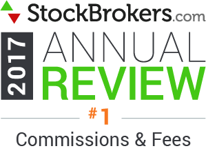 盈透证券评测:2017年Stockbrokers.com奖项——最低佣金及费用