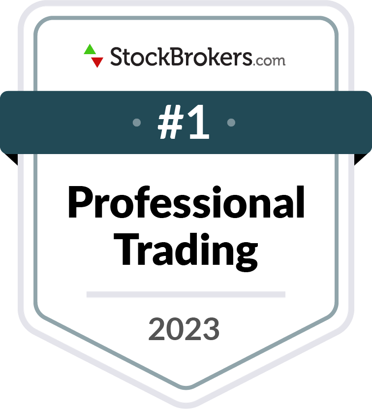 ForexBrokers.com - 2023年“专业交易”类别第一名