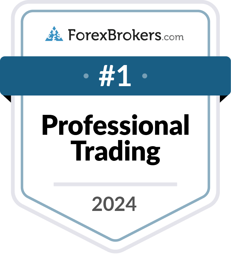 ForexBrokers.com - 2024年“专业交易”类别第一名