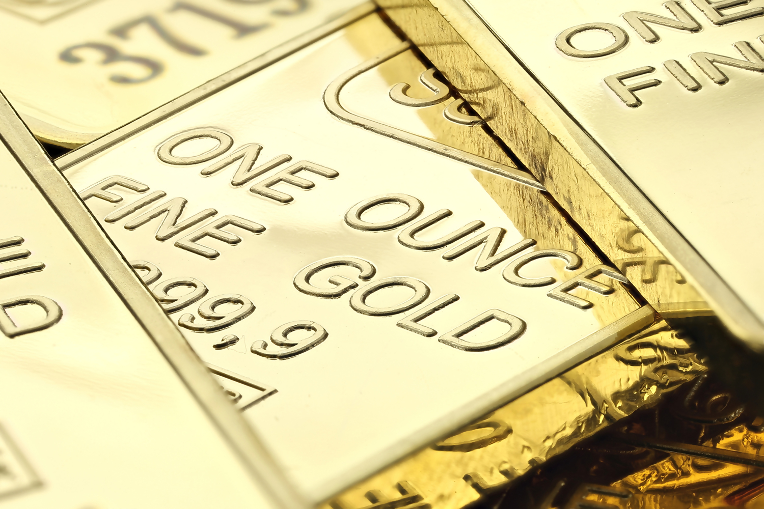Uma onça de ouro de alta pureza